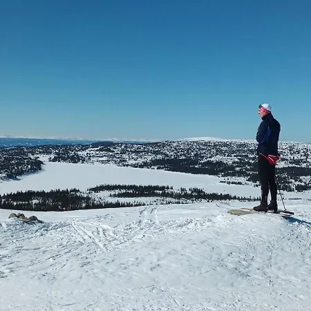 Views, Cross-country Skiing, Sauna, Tub Vakantiehuis Sjusjoen
