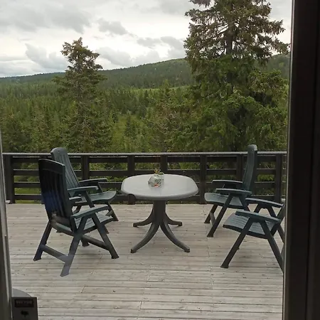 Views, Cross-country Skiing, Sauna, Tub Feriehus Sjusjoen